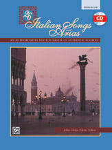 26 Italian Songs and Arias Vocal Solo & Collections sheet music cover Thumbnail